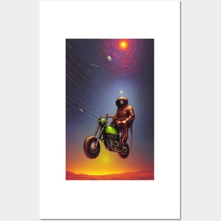 Motorbike Wormhole Posters and Art